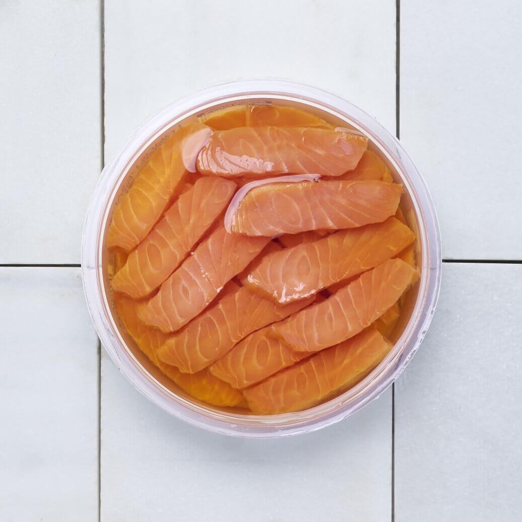 Lomos de salmón ahumado – Canned Seafood | Bacalalo gourmet