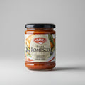 Salsa Romesco Natural Elaboración con Aceite de Oliva, producto gourmet de calidad seleccionada