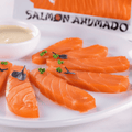 Sashimi de Salmón Ahumado Domínguez, perfecto para brunch, canapés y sushi