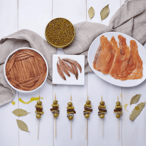 Surtido "Iniciación al Caviar" – Bacalalo