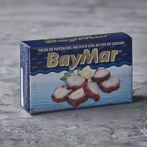 Tacos de Potón del Pacífico en Aceite de Girasol 115 g – Bacalalo