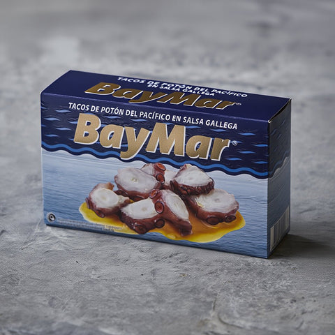 Tacos de Potón del Pacífico en Salsa Gallega 115 g – Bacalalo