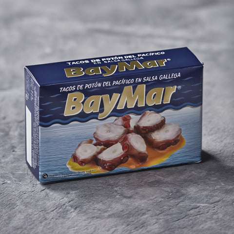 Tacos de Potón del Pacífico en Salsa Gallega 115 g – Bacalalo