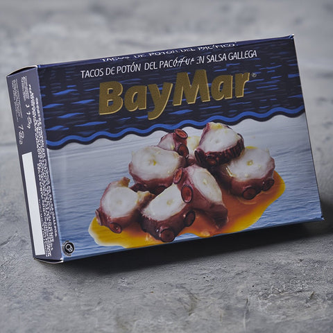 Tacos de Potón del Pacífico en Salsa Gallega 115 g – Bacalalo