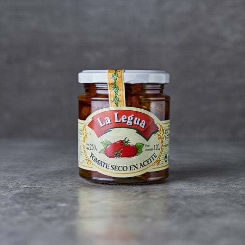 Tomate Seco en Aceite La Legua Tarro Cristal 230 g – Bacalalo