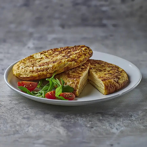 Tortilla de bacalao con verduras frescas – Prepared Meals & Entrées | Bacalalo gourmet