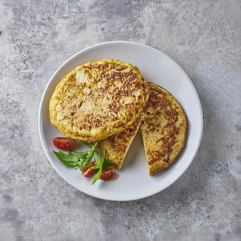 Tortilla de bacalao con verduras frescas – Prepared Meals & Entrées | Bacalalo gourmet