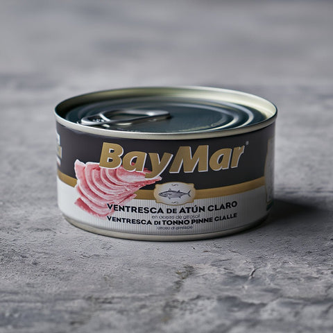 Ventresca de Atún Claro en Aceite de Girasol 1 kg – BayMar – Bacalalo