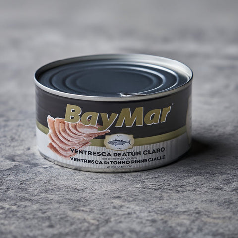 Ventresca de Atún Claro en Aceite de Girasol 1 kg – BayMar – Bacalalo