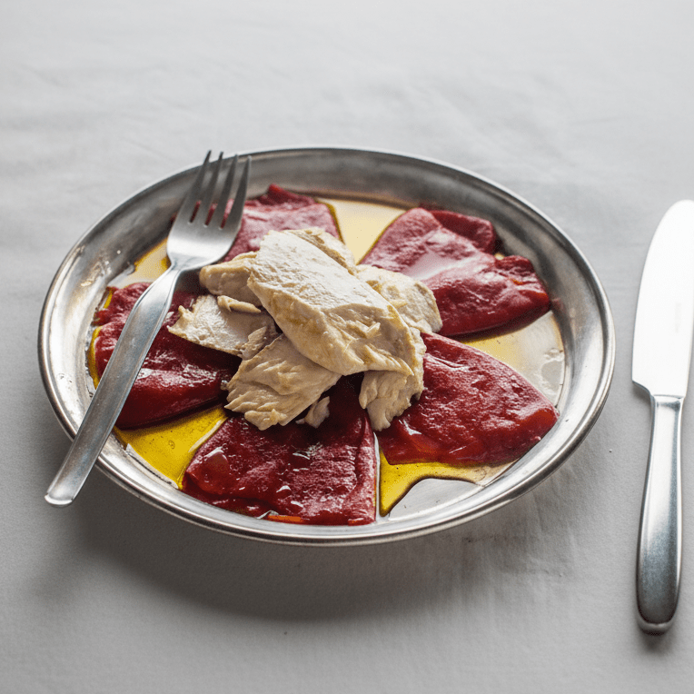 Ventresca de Bonito del Norte en Aceite de Oliva - 190 g | Olasagasti - vista cercana del producto