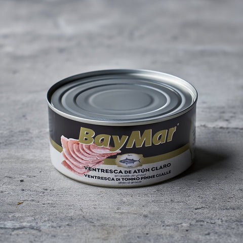 Ventresca de Atún Claro en Aceite de Girasol 1 kg – BayMar – Bacalalo