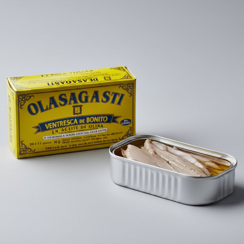 Ventresca de Bonito del Norte en Aceite de Oliva - 120 g | Olasagasti