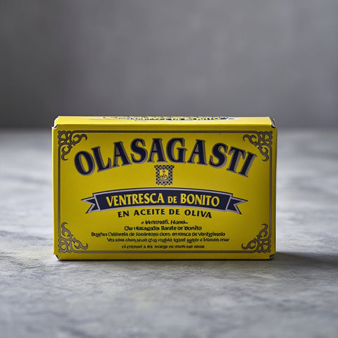 Ventresca de Bonito del Norte en Aceite de Oliva 120 g – Olasagasti – Bacalalo