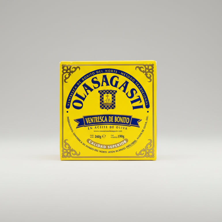 Northern Bluefin Tuna Belly in Olive Oil - 260g | Olasagasti